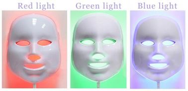 Terapia facial conduzida da luz dos cuidados com a pele da cara da máscara, rejuvenescendo a unidade clara da terapia da pele