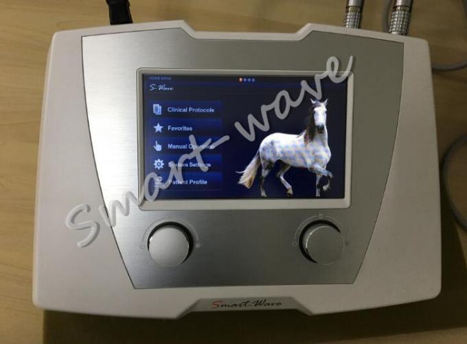Máquina animal veterinária equino da terapia da onda de choque para o cavalo